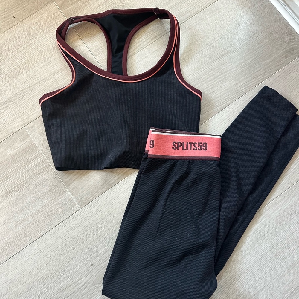 Splits59 ribbed workout set